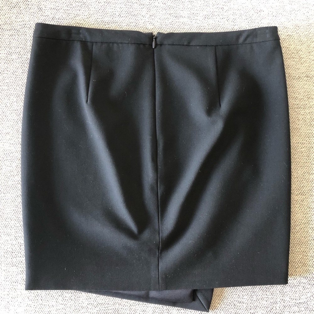 MASON Black Cutout Mini Skirt Size 2 - Picture 4 of 5